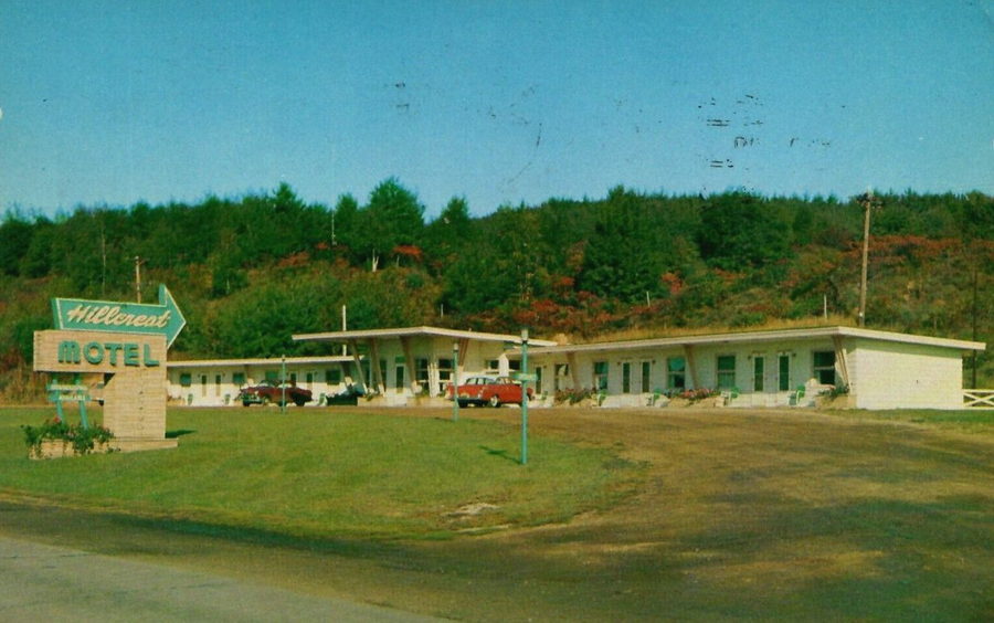 Hillcrest Motel - Vintage Postcard (newer photo)